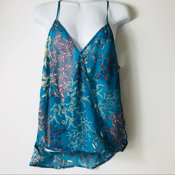 Lily White Tops - Lily white Sheer Tank top Spaghetti straps Size L